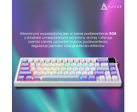 Ajazz AK650 Dream Weaver Switch Purple White Blue RGB z ekanem - 1536354 - zdjęcie 18